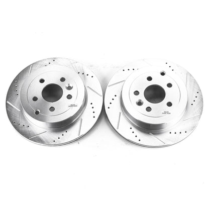 PowerStop Power Stop 08-12 Land Rover LR2 Rear Evolution Drilled & Slotted Rotors - Pair