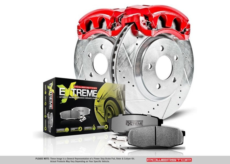 PowerStop Power Stop 16-17 Infiniti QX50 Front Z26 Street Kit w/Cals