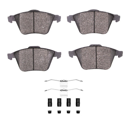 R1 Concepts R1 04-13 Mazda 3 Front Optimum OE Brake Pads & Hardware Kit