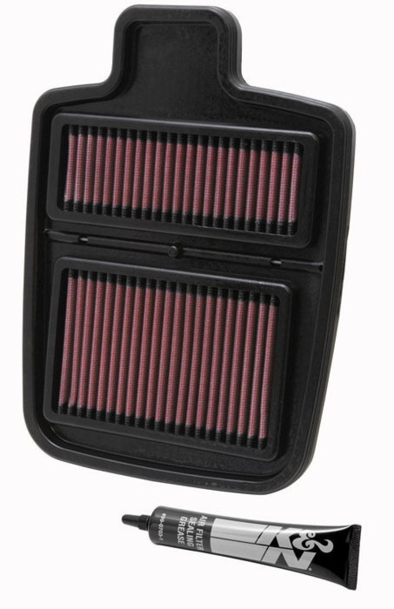 K&N Engineering K&N Replacement Air Filter - 10.625in O/S L x 7.625in O/S W x .688in H for Arctic Cat