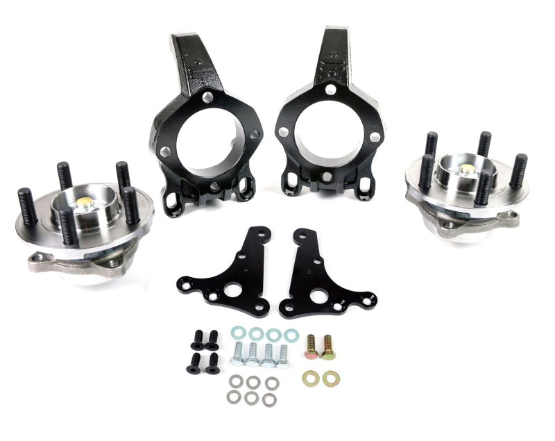 Ridetech 64-66 Ford Mustang TruTurn Front Suspension Package w/Hub Spindles