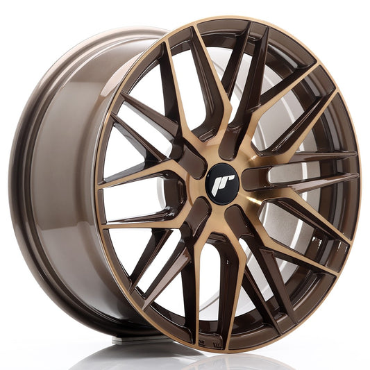 JR Wheels JR281780XX2574BZP JR Wheels JR28 17x8 ET25-40 BLANK Platinum Bronze