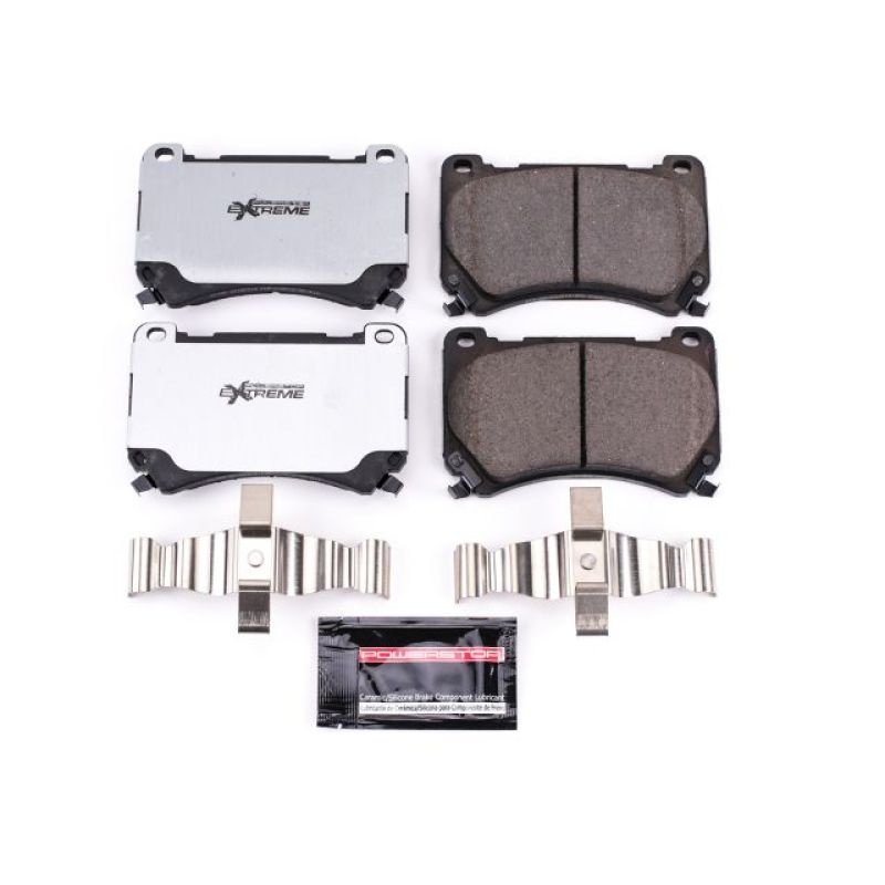 PowerStop Power Stop 2011 Hyundai Equus Front Z26 Extreme Street Brake Pads w/Hardware