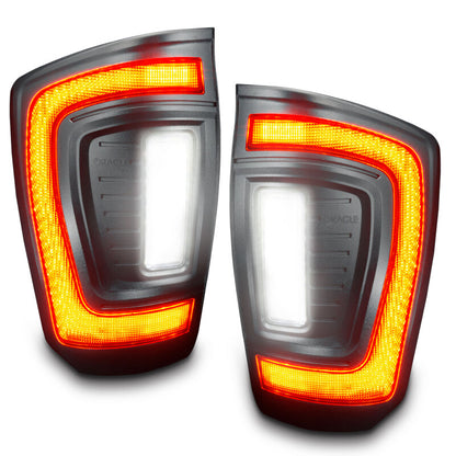Oracle Lighting 16-23 Gen 3 Toyota Tacoma Black Series Flush Style LED Tail Lights