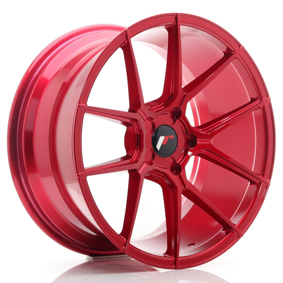 JR Wheels JR3019955X2074RP2 JR Wheels JR30 19x9,5 ET20-40 5H BLANK Platinum Red