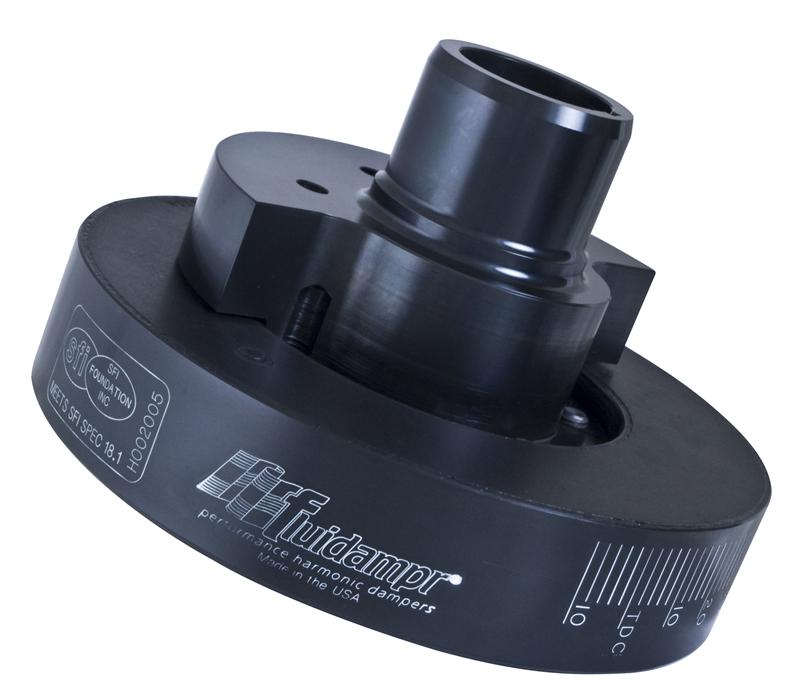 Fluidampr Ford 302 HO (5.0L) V8 External balance (w/ 34oz CW) Steel Balanced Damper
