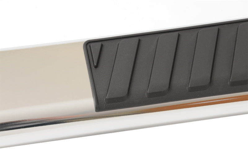 Dee Zee 99-23 Chevrolet/GMC/Dodge/Ford Full Size Truck Tubes - 6In Oval - Stainless Steel (CrewCab)