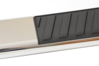 Dee Zee 99-23 Chevrolet/GMC/Dodge/Ford Full Size Truck Tubes - 6In Oval - Stainless Steel (ExtCab)