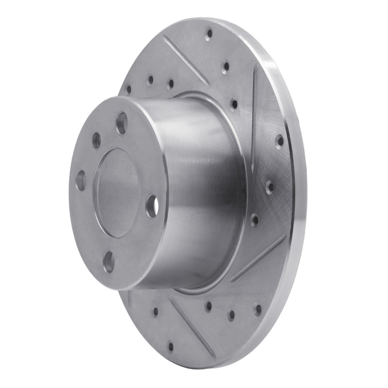 R1 Concepts R1 77-83 BMW 320I (USA/Canada) Front Right Drilled & Slotted Silver Brake Rotor