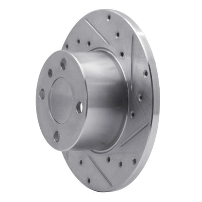 R1 Concepts R1 77-83 BMW 320I (USA/Canada) Front Right Drilled & Slotted Silver Brake Rotor