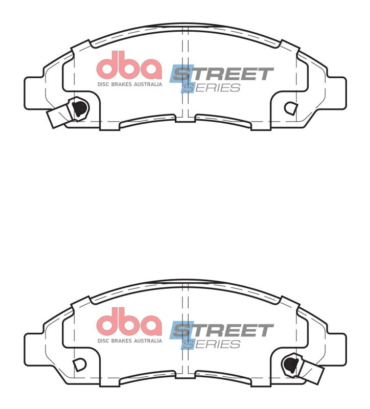 DBA 04-08 Chevrolet Colorado Street Series Front Brake Pads