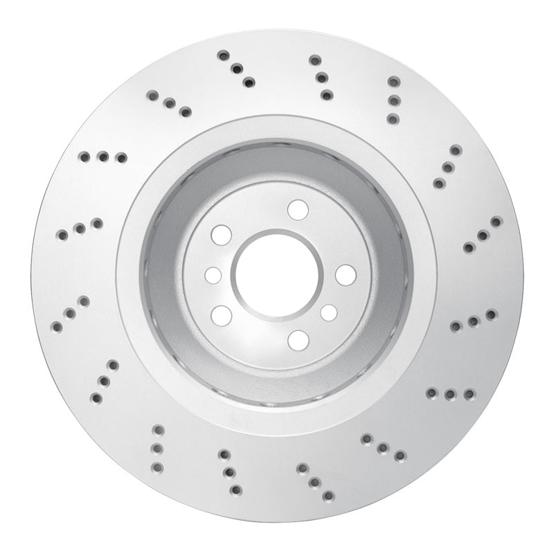 DFC 20-25 BMW X3 Left Rear Drilled Hi-Carbon Alloy Geomet Coated Rotor