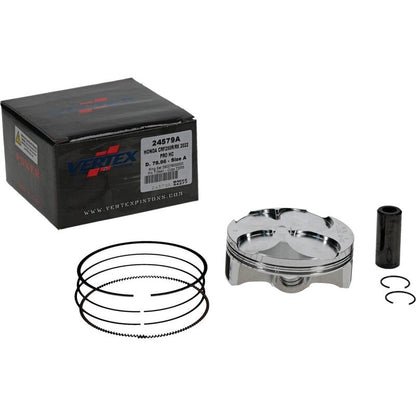 Vertex Pistons Vertex Piston 22-24 Honda CRF 250 R 250cc Forged High Compression Piston Kit 14.4:1 Comp.