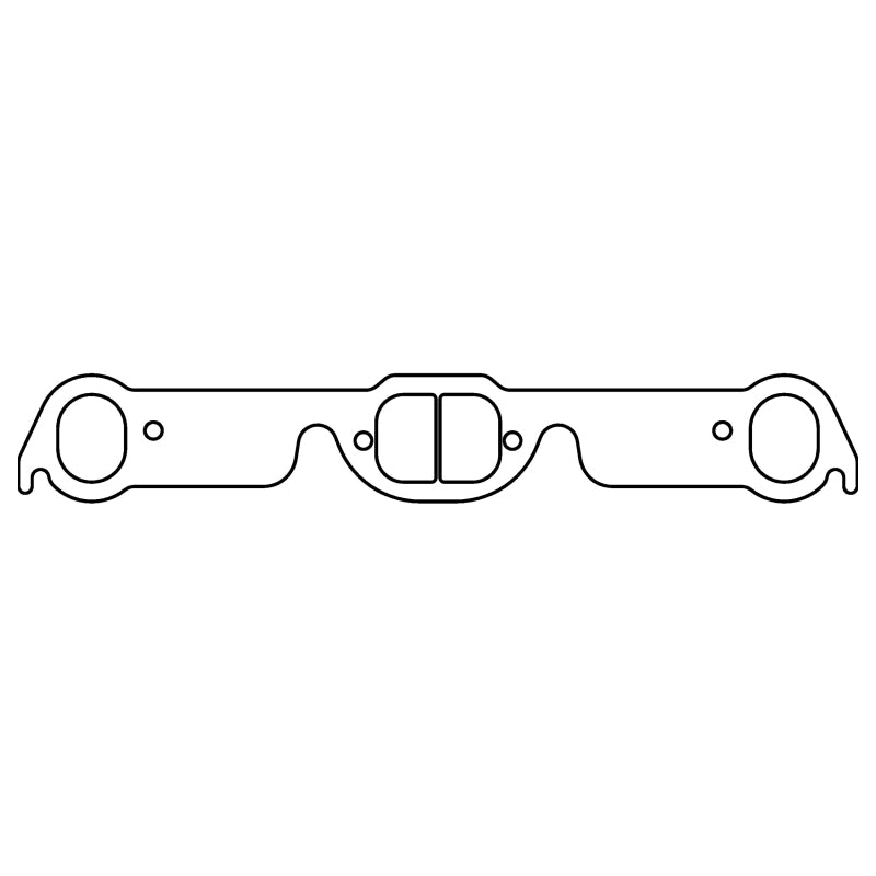 Cometic Gasket Cometic Pontiac 326-455 CI V8 .043in Copper Exhaust Manifold Gasket Set - 2.000in x 1.550in D-Ports