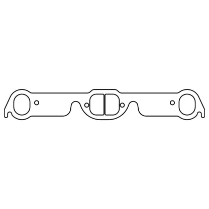 Cometic Gasket Cometic Pontiac 326-455 CI V8 .043in Copper Exhaust Manifold Gasket Set - 2.000in x 1.550in D-Ports
