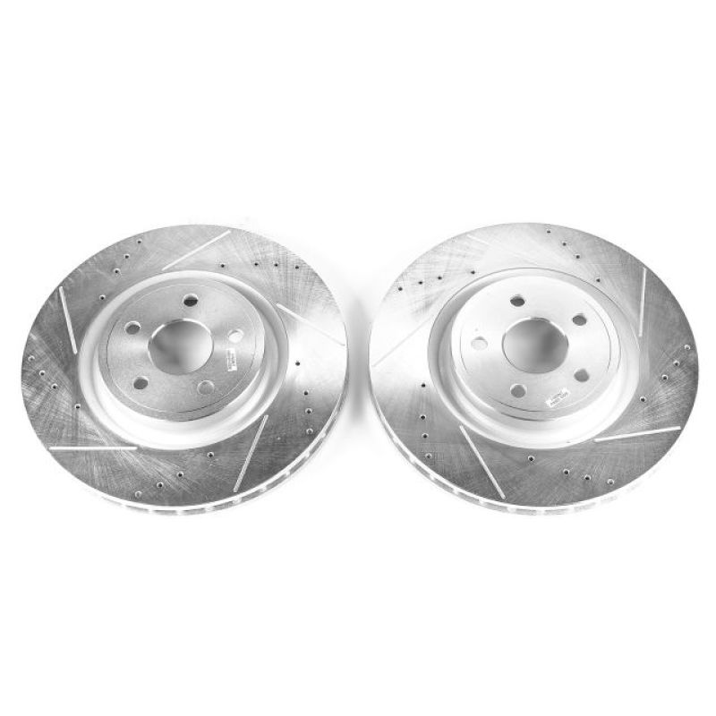 PowerStop Power Stop 12-20 Jeep Grand Cherokee Front Drilled & Slotted Rotor - Pair