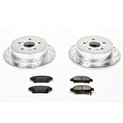 PowerStop Power Stop 04-10 Toyota Sienna Rear Z23 Evolution Sport Brake Kit