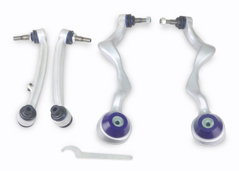 SuperPro 2008 BMW 128i Base Front Control Arm & Radius Arm Set