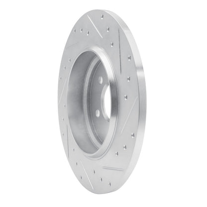 R1 Concepts R1 00-05 Mercedes-Benz ML430 Rear Left Drilled & Slotted Silver Brake Rotor
