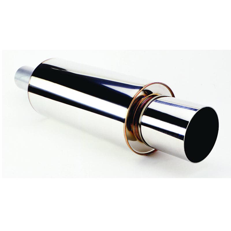HKS 3106-EX007 Universal SS Hi-Power Muffler (120mm tip / 75mm piping)