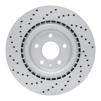 DFC 08-25 Audi S5 Rear Right Drilled Geoperformance Rotor