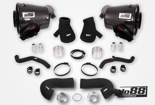 do88 2020+ Porsche 911 Turbo/Turbo S (992.1) Induction System w/66mm Outlet & Turbo Inlet Hoses