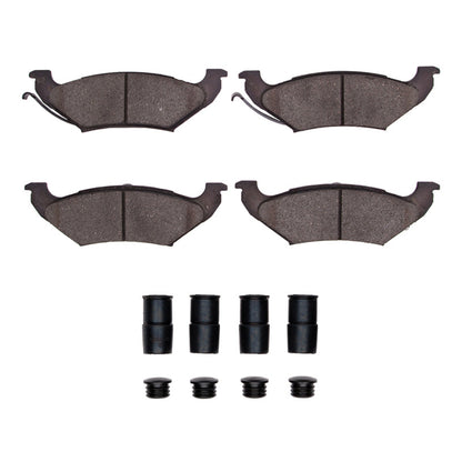 R1 Concepts R1 91-95 Ford Crown Victoria Rear Optimum OE Pads & Hardware Kit