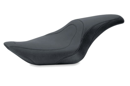 Mustang Motorcycle Mustang 04-21 Harley Sportster Tripper Fastback 1PC Seat - Black