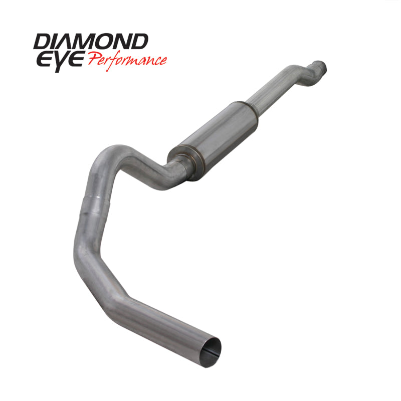 Diamond Eye Performance Diamond Eye KIT 4in Catback Single AL: 03-07 FORD 6.0L F250/F350