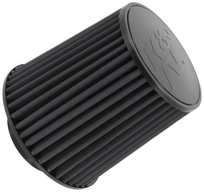 K&N Engineering K&N Universal Rubber Filter-Round Tapered 4in Flange ID x 8in Base OD x 6.625in Top OD x 8in H