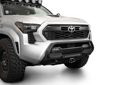 Addictive Desert Designs2024+ Toyota Tacoma Stealth Center Mount Winch Front Bumper w/ Top Hoop