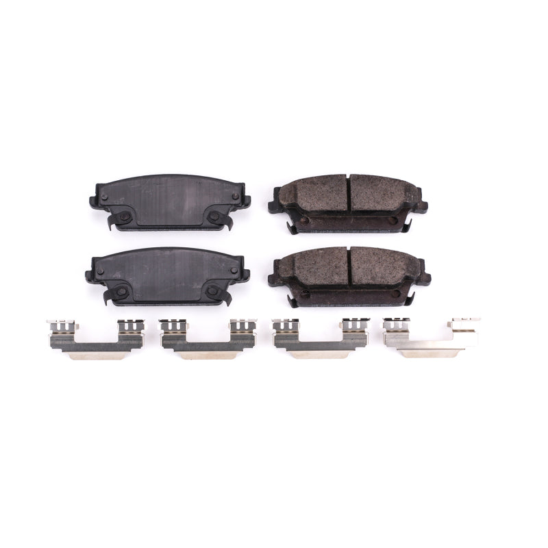 PowerStop Power Stop 06-07 Cadillac CTS Rear Z17 Evolution Ceramic Brake Pads w/Hardware