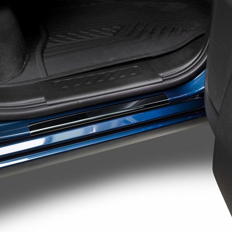Putco 14-18 Chevy Silverado LD - Crew Cab (8pcs) Black Platinum Door Sills