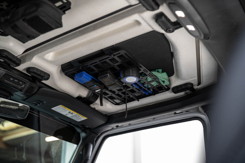 DV8 Offroad 2018-2025 Jeep Wrangler JL Roof Mount for 15In x 12In Molle Panel
