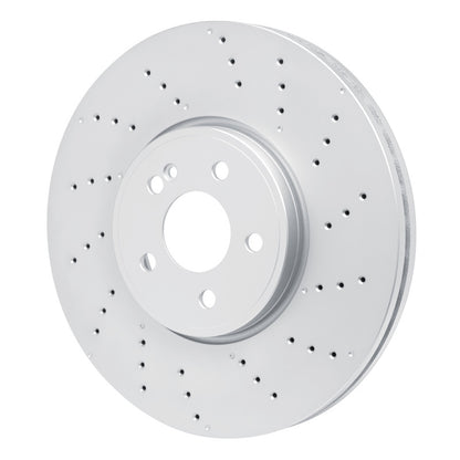 DFC 20-25 Mercedes-Benz GLA45 AMG Front Drilled Hi-Carbon Alloy Geomet Coated Rotor