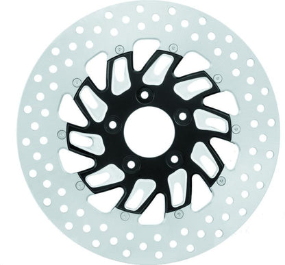 Performance Machine Disc/Carr 11.8 Supra Rear Left - Contrast Cut Platinum