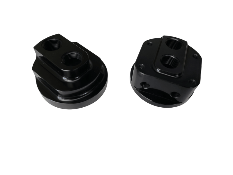 BLOX Racing Remote Oil Filter Relocation Kit - Black