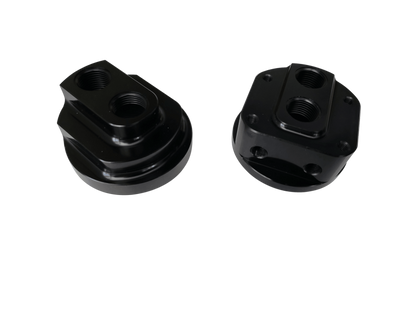 BLOX Racing Remote Oil Filter Relocation Kit - Black