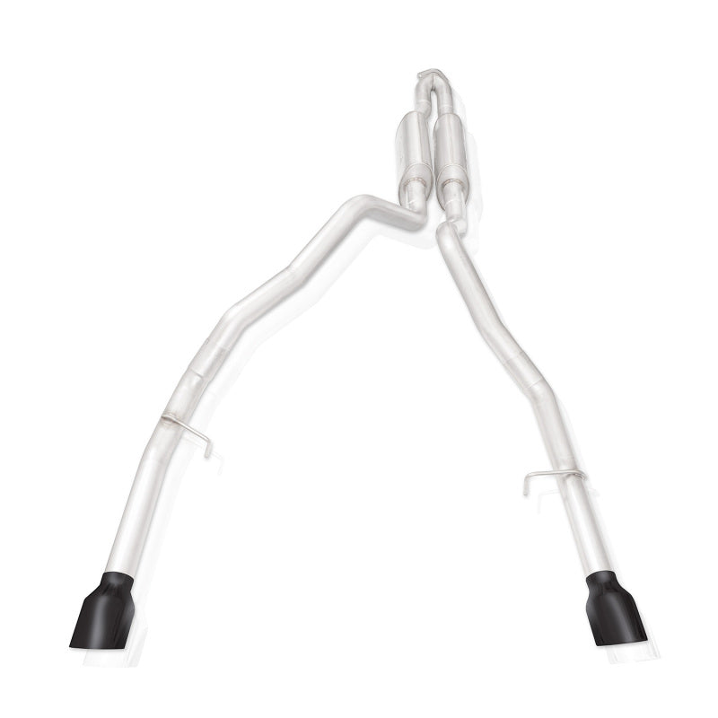 Stainless Works 2019+ Ram Legend Catback With Black Tips