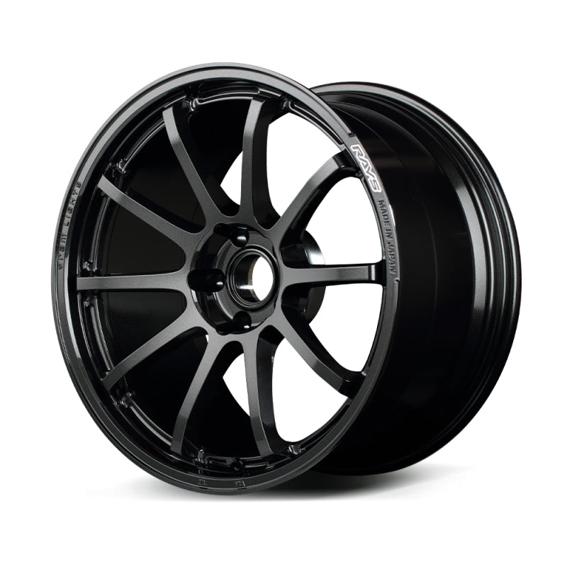 Gram Lights 57NR 18X9.5 +45 5x100 Glass Black Wheel
