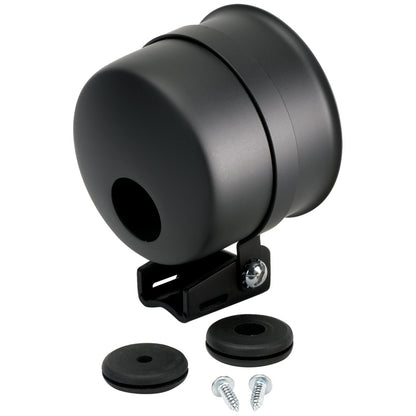 Autometer 3 3/8 inch In-Dash Tach and Speedo Cup (Black)