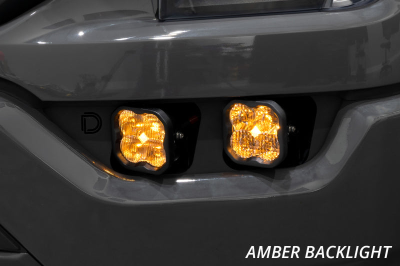 Diode Dynamics 21-22 Ford F-150 SS3 LED Fog Pocket Kit - White Sport
