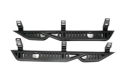 DV8 Offroad 24-25 Toyota Land Cruiser OE Plus Side Steps - Black Steel