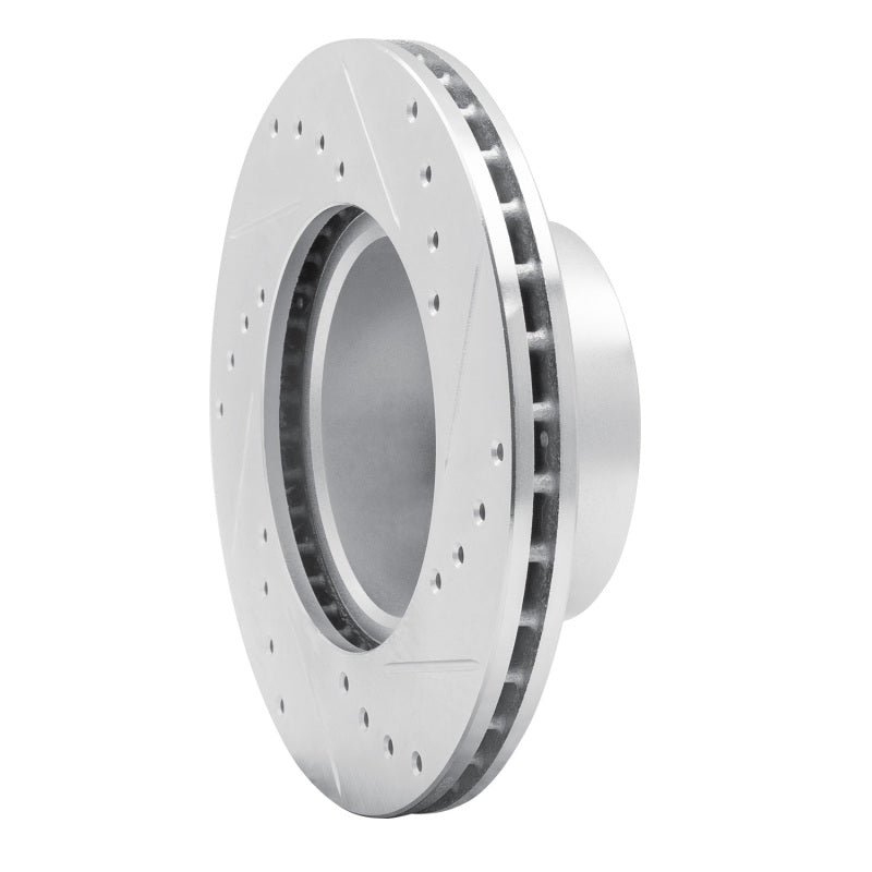 R1 Concepts R1 76-77 BMW 320I (USA/Canada) Front Left Drilled & Slotted Silver Brake Rotor