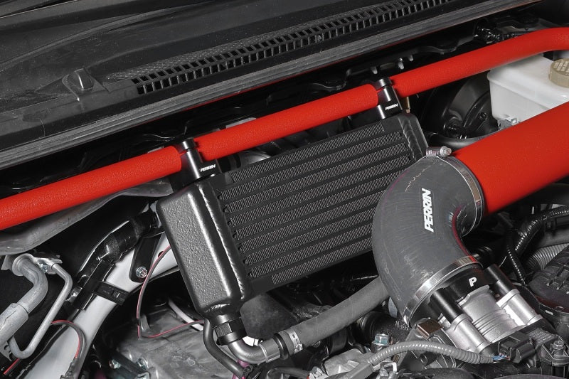 Perrin Performance PERRIN 15-26 Subaru WRX Oil Cooler Full Kit (Top Mounted Requires Strut Brace)