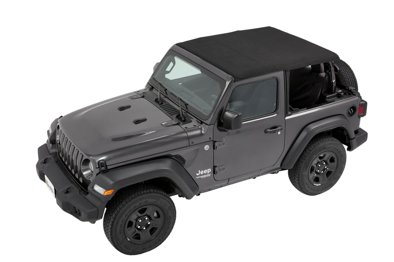 Bestop 18-26 Jeep Wrangler JL 2-Door Trektop (Premium Black Twill)