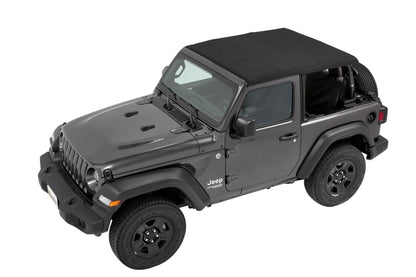 Bestop 18-26 Jeep Wrangler JL 2-Door Trektop (Premium Black Twill)