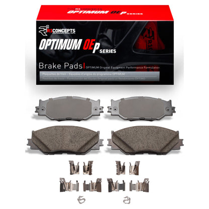 R1 Concepts R1 2006-2015 Lexus IS250 Front R1 Optimum OE Pads & Hardware Kit