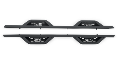 Body Armor 4x4 19-22 Chevrolet Silverado 1500/2500/3500 Crew Cab Ambush Side Steps - Black