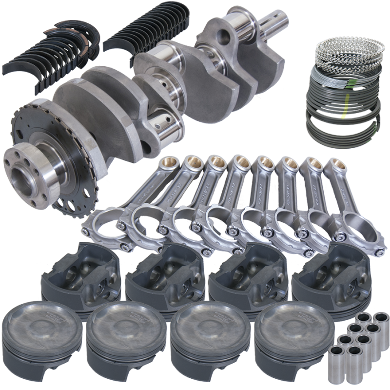 Eagle Chevy LS2 4.000in Crank 24 Tth Reluctor 6.125in I-Beam Rods 4.005in Pistons Rotating Assembly